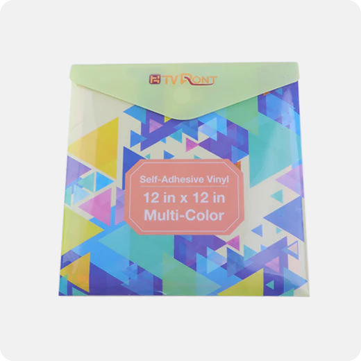 Matte Metallic Adhesive Vinyl Bundle - 12" x 12" 9 Pack (9 Assorted Colors) - Image 3