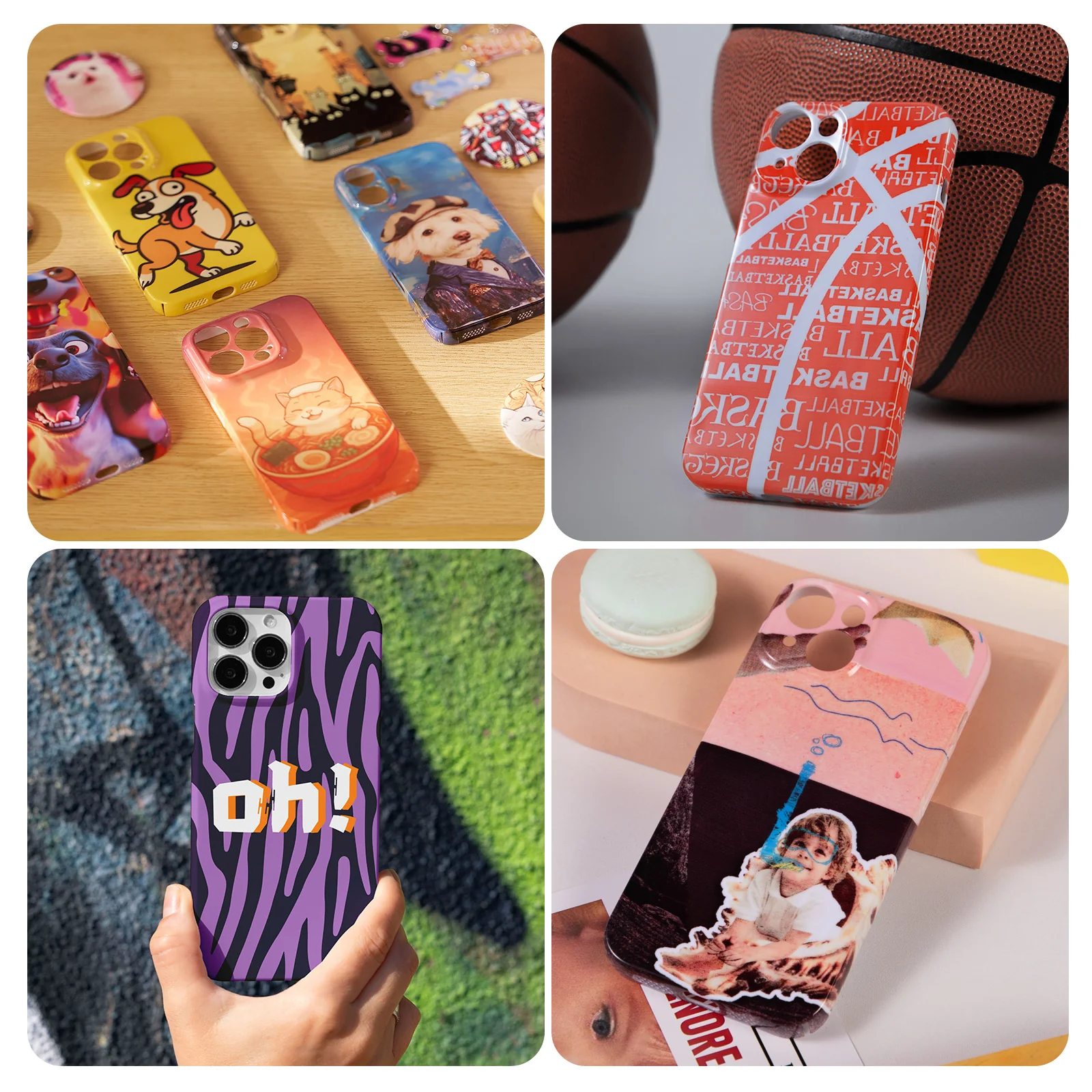 【iPhone17 Case Arrived!】Sublimation Blank Glossy Phone Case Set - 6 Pcs, For H17 Phone Case Heat Press - Image 4