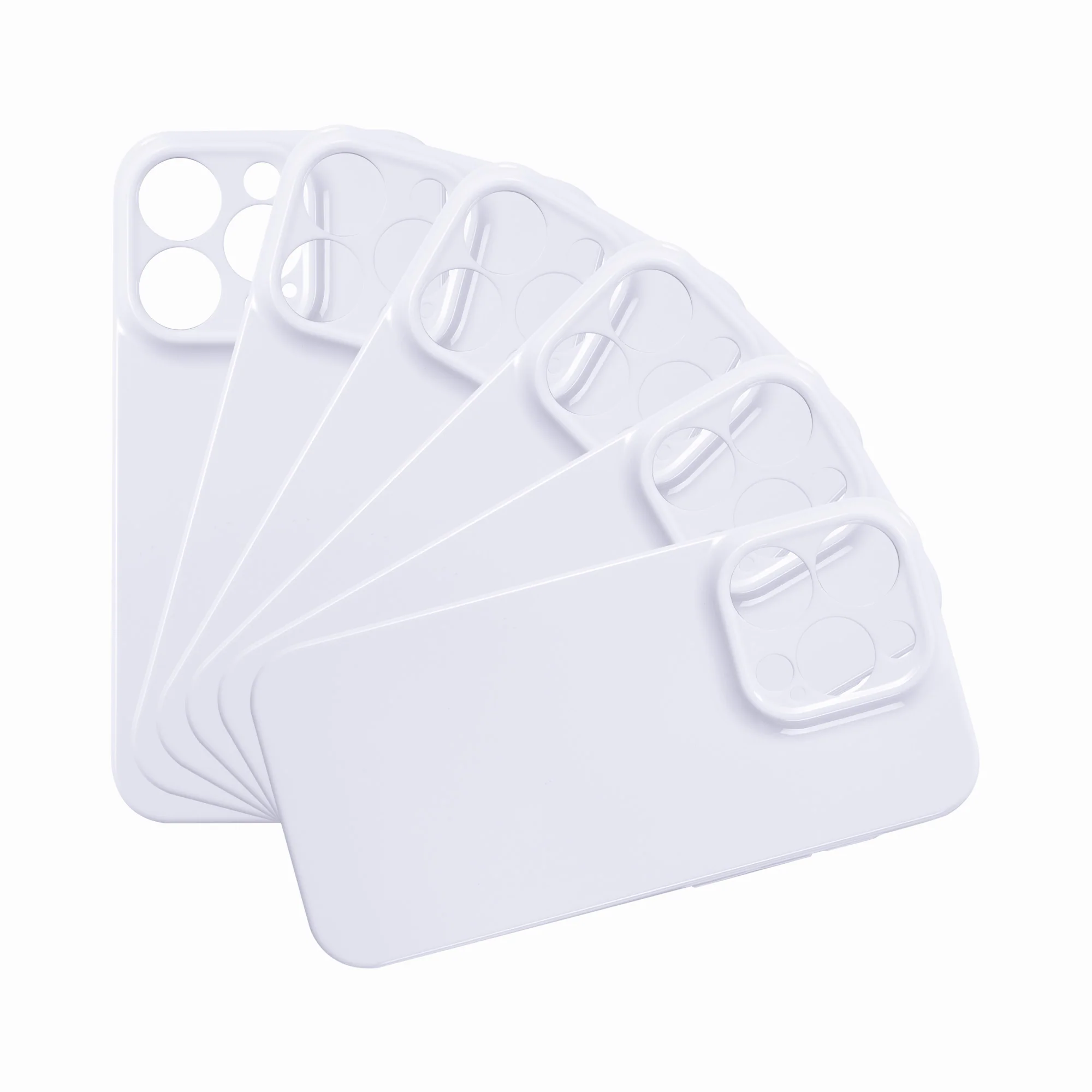 【iPhone17 Case Arrived!】Sublimation Blank Glossy Phone Case Set - 6 Pcs, For H17 Phone Case Heat Press - Image 9