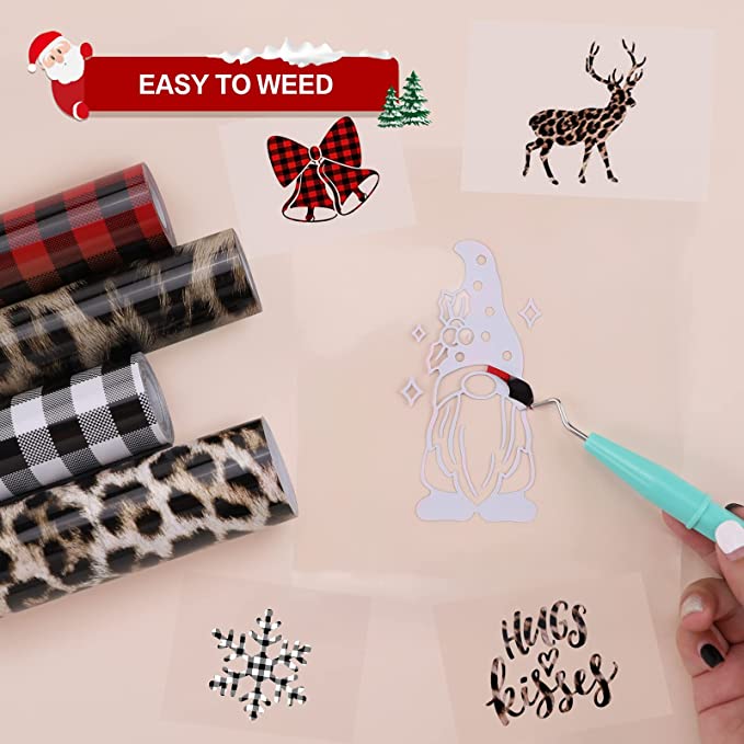 Leopard Heat Transfer Vinyl Rolls - 12" x 5ft (4 Colors) - Image 8