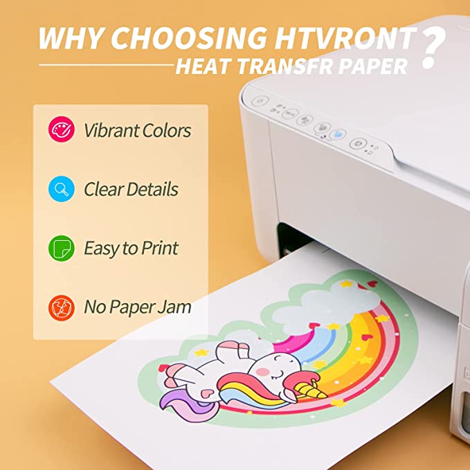 Heat Transfer Paper - 8.5" X 11" 6 Pack - Image 9