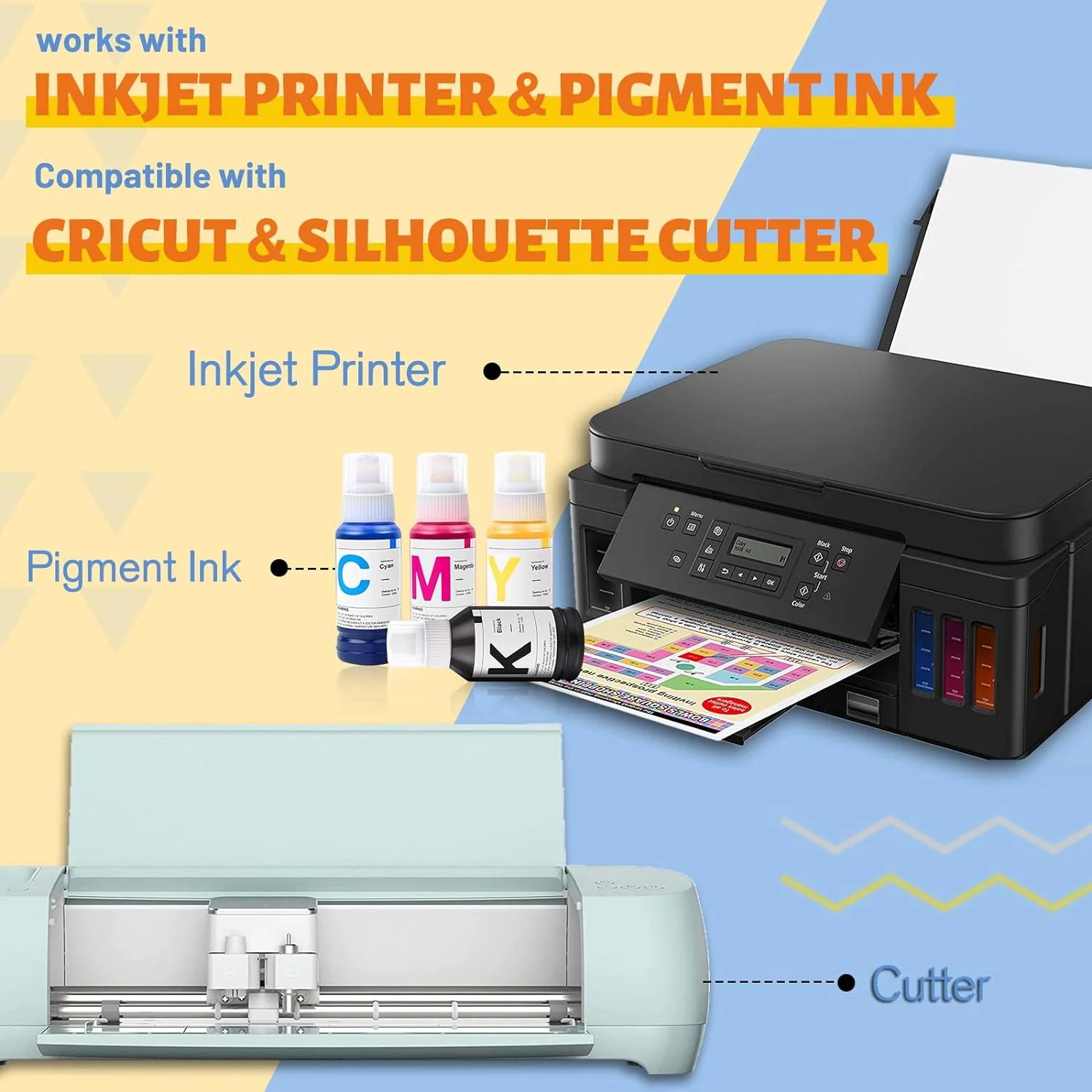 Mixed Heat Transfer Paper for Light & Dark Fabric - 8.5" X 11" 20 Pack - Image 5