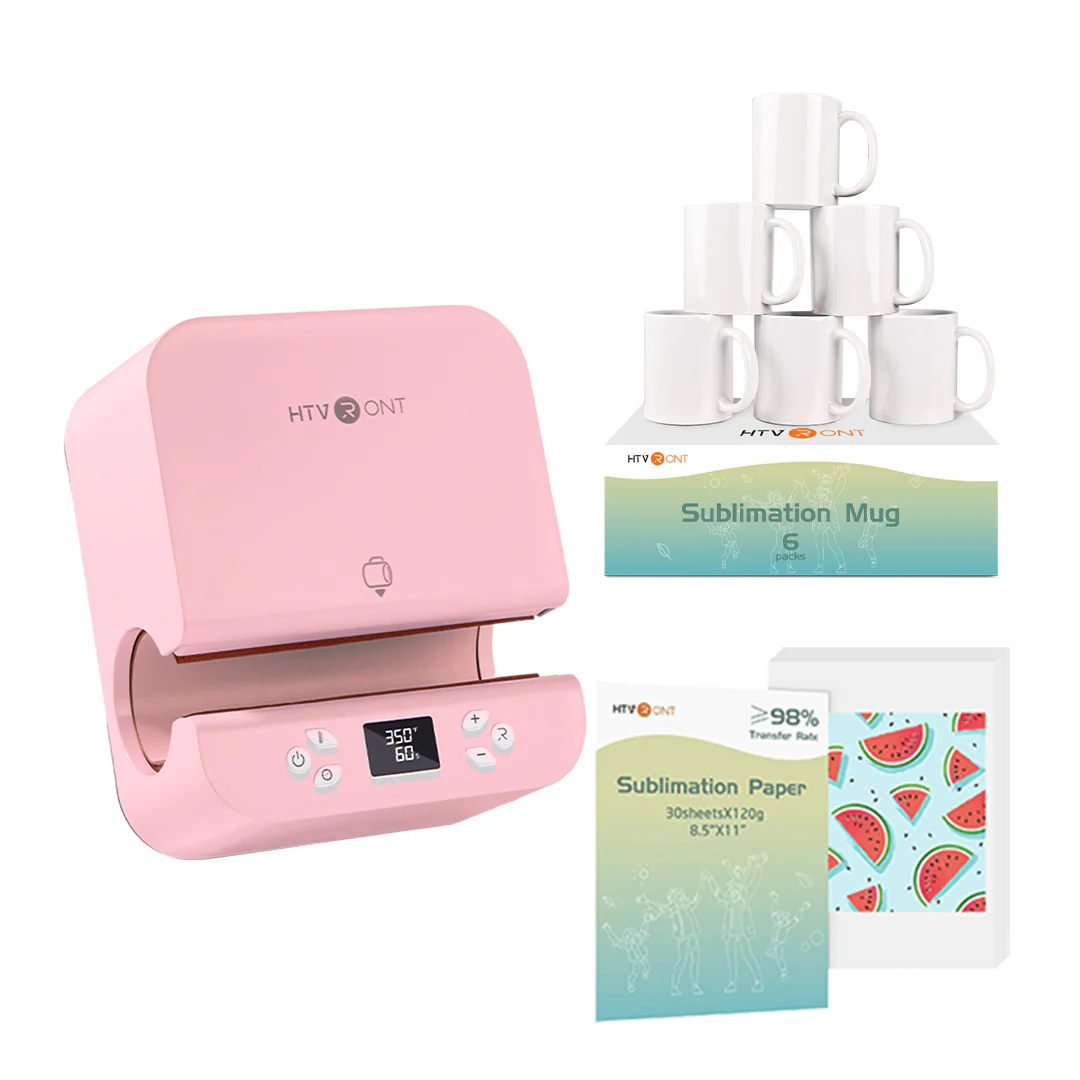 [Mugs Basic bundle]Auto Tumbler Heat Press Machine 120V + (Sublimation Mugs Blank +Sublimation Paper) - Image 12