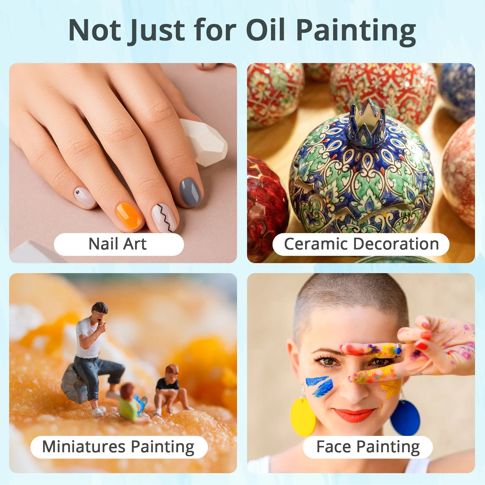 [LOKLiK iPaint]Paintbrush Set（3pcs） - Image 7