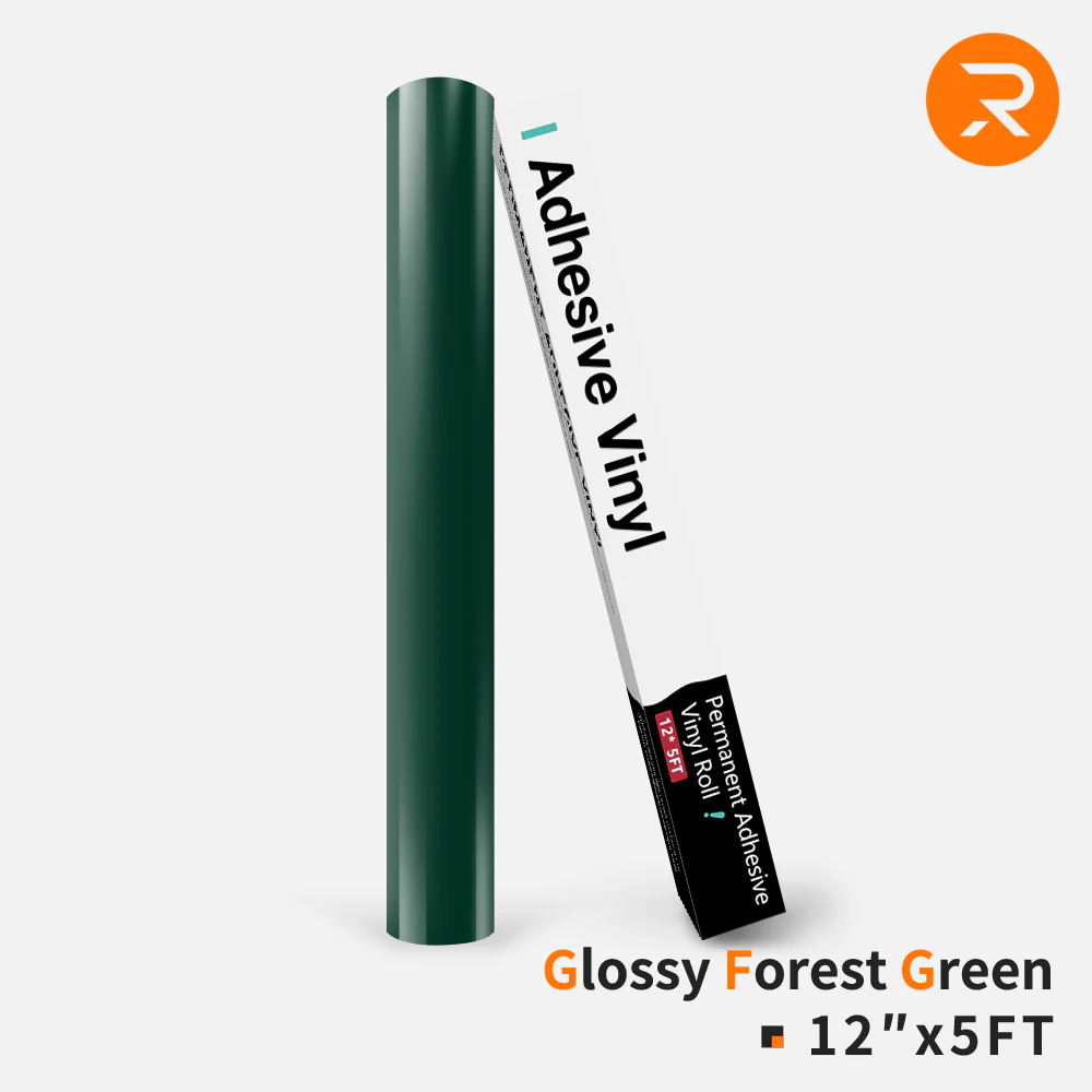 Permanent Adhesive Vinyl Roll - 12"x5 Ft （35 Colors) - Image 12