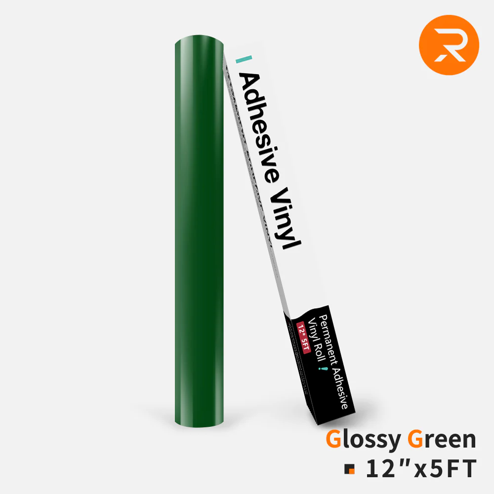Permanent Adhesive Vinyl Roll - 12"x5 Ft （35 Colors) - Image 15