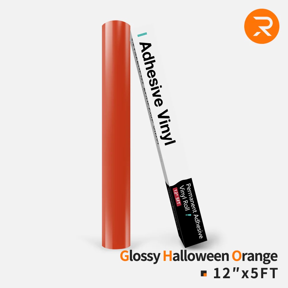 Permanent Adhesive Vinyl Roll - 12"x5 Ft （35 Colors) - Image 16