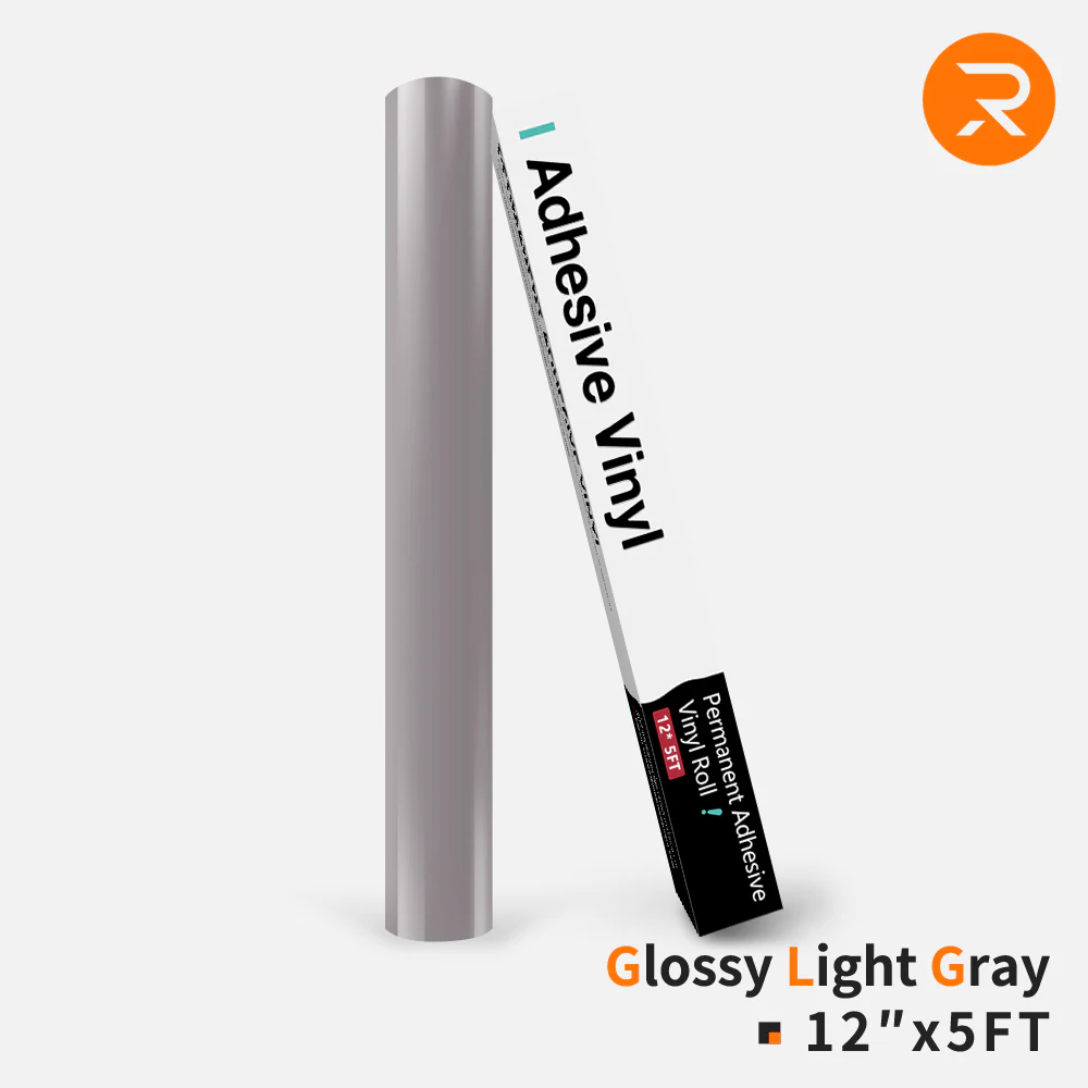Permanent Adhesive Vinyl Roll - 12"x5 Ft （35 Colors) - Image 20