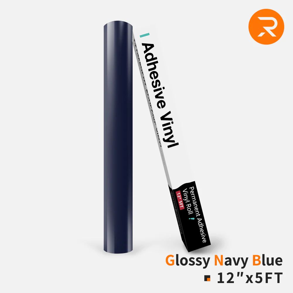 Permanent Adhesive Vinyl Roll - 12"x5 Ft （35 Colors) - Image 23