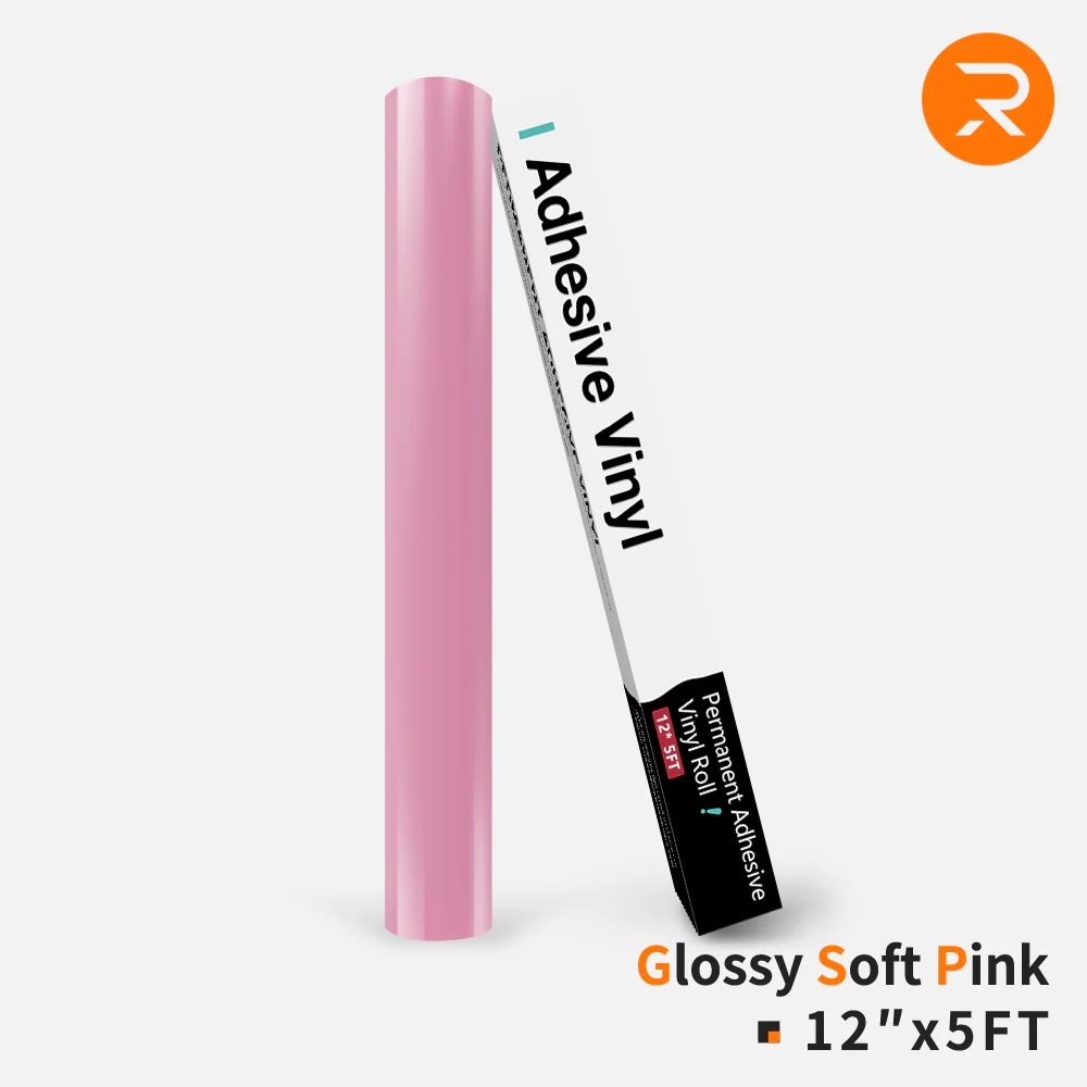 Permanent Adhesive Vinyl Roll - 12"x5 Ft （35 Colors) - Image 30