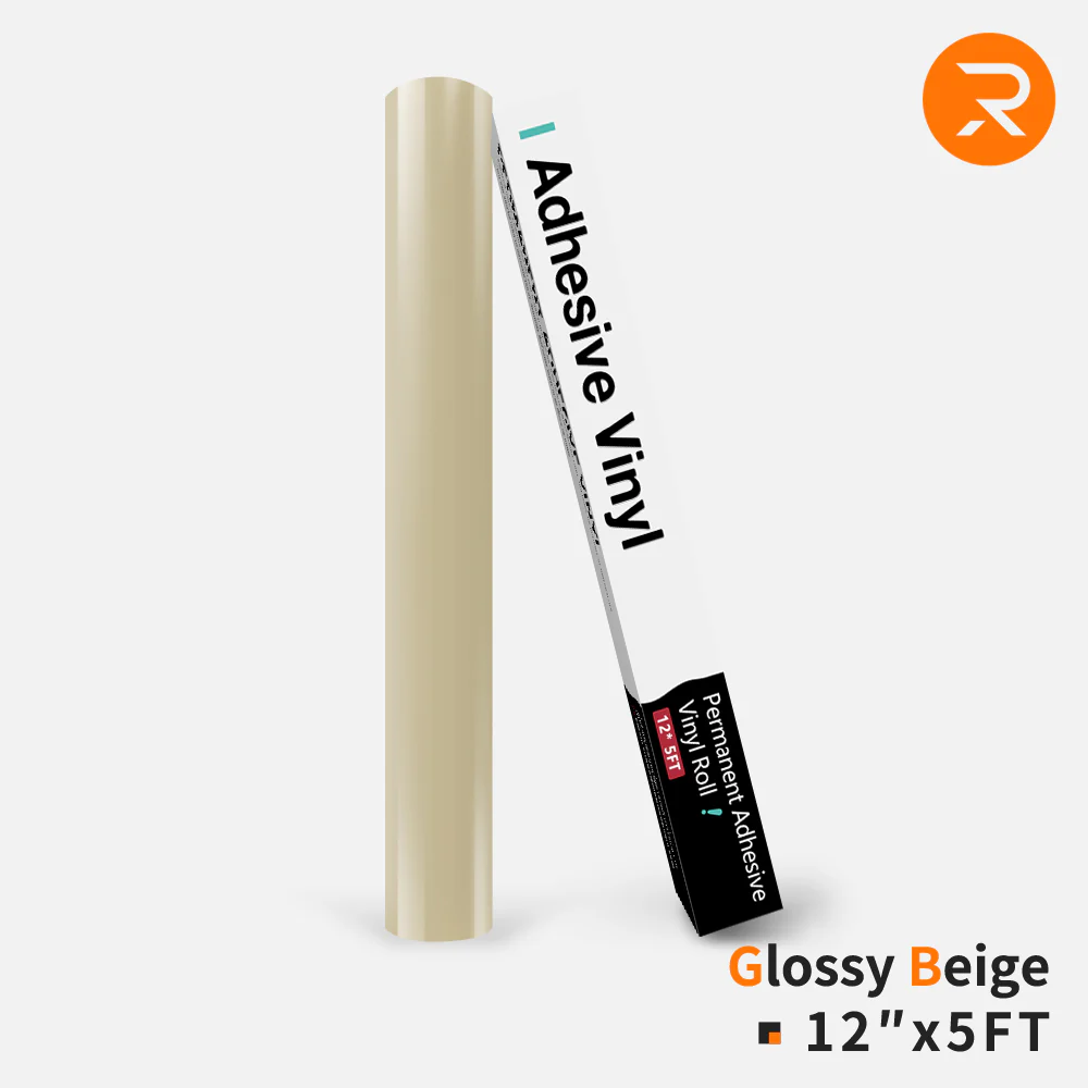 Permanent Adhesive Vinyl Roll - 12"x5 Ft （35 Colors) - Image 6