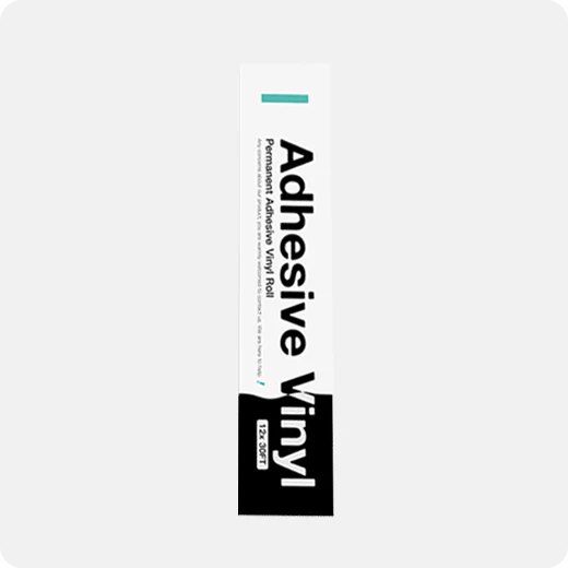 Permanent Adhesive Vinyl Roll - 12"x30 Ft （2 Colors) - Image 3