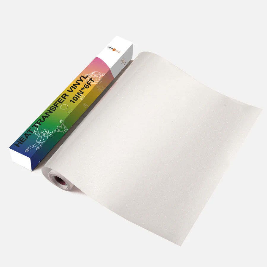 Rainbow Glitter HTV Vinyl Roll for Sublimation - 10" x 6 Ft (2 Colors) - Image 8