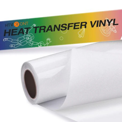 Rainbow Glitter HTV Vinyl Roll for Sublimation - 10" x 6 Ft (2 Colors) - Image 9