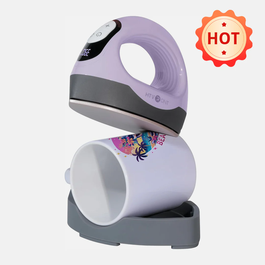 CA HTVRONT Mini3 Heat Press Machine -  For T-Shirts, Hats, Mugs,Bags - Image 26