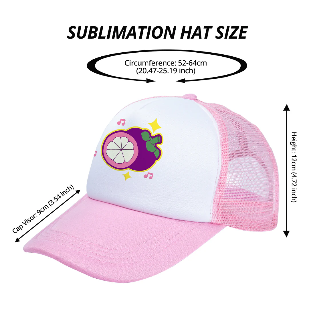 Sponge Trucker Hat Sublimation Blanks - 1 PC - Image 4