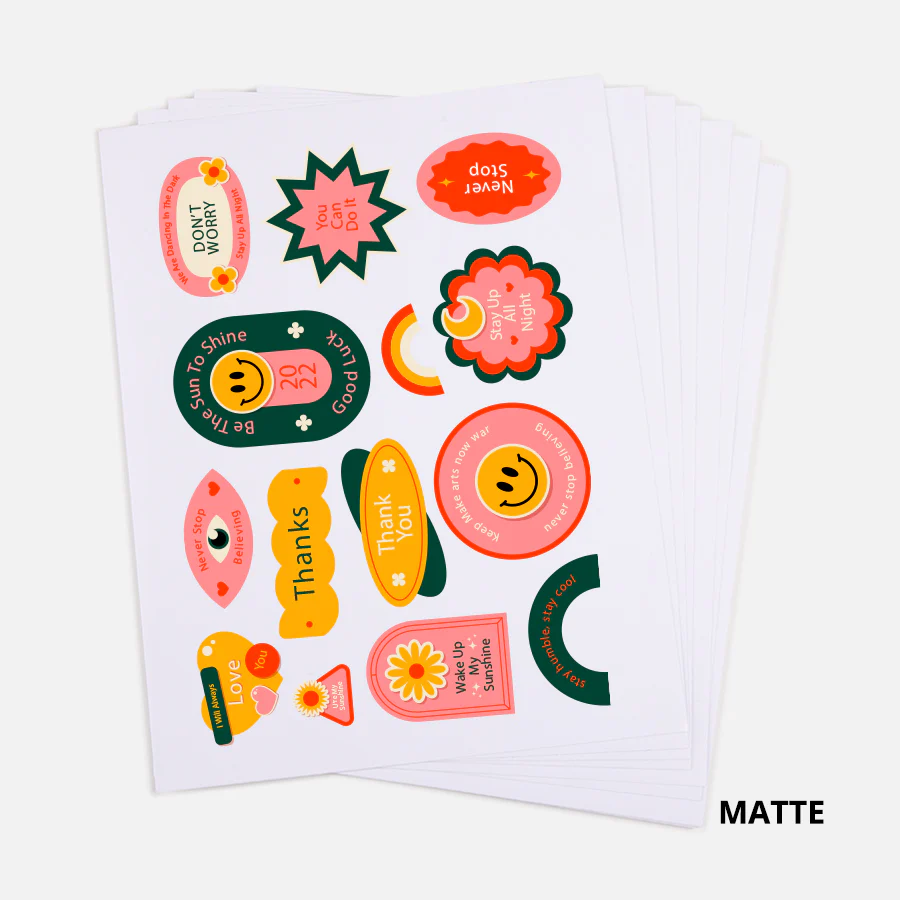 Sublimation Waterproof Sticker Paper - 20 Pcs - Image 5