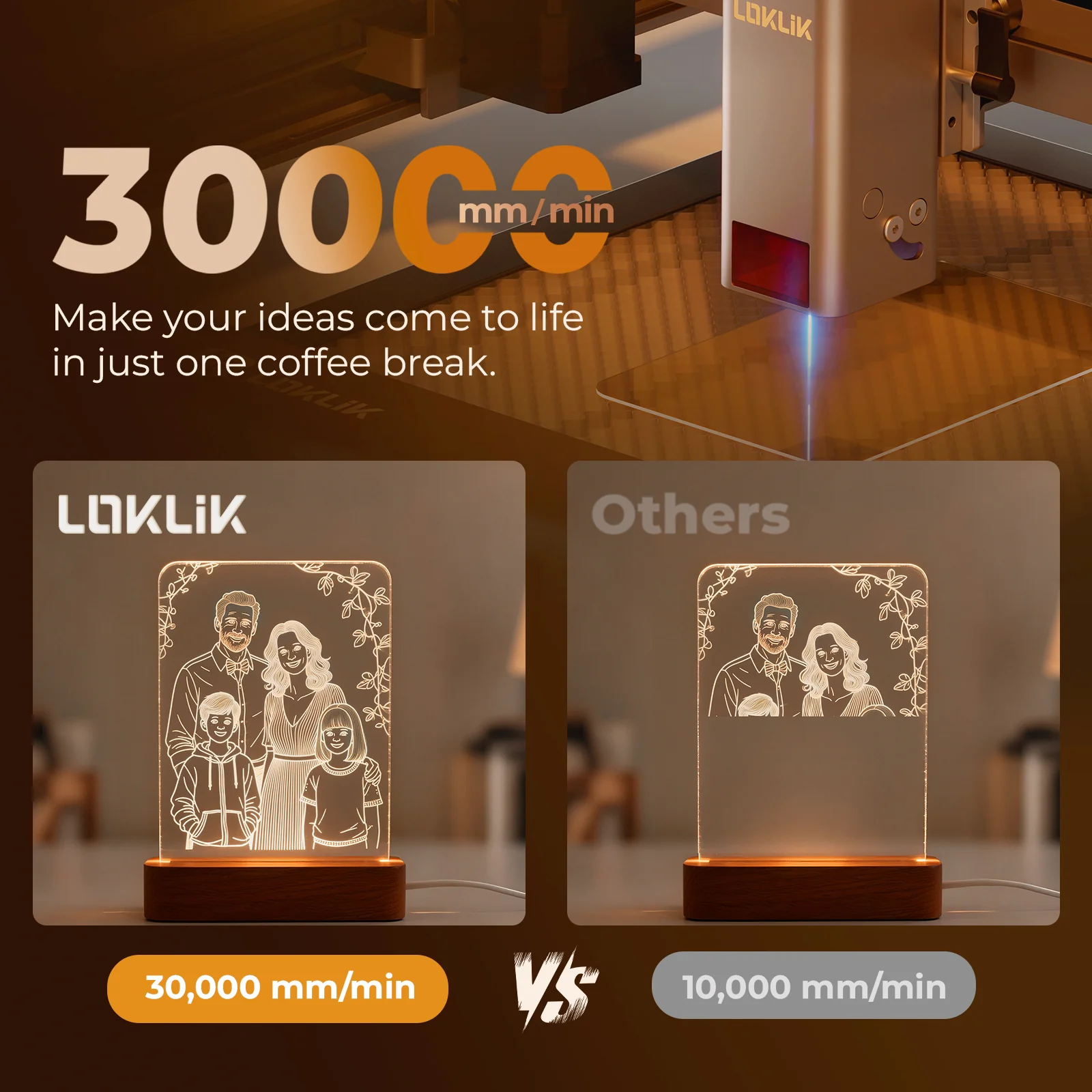HTVRONT-LOKLiK iEngrave™- 10W Laser Engraver - Image 8
