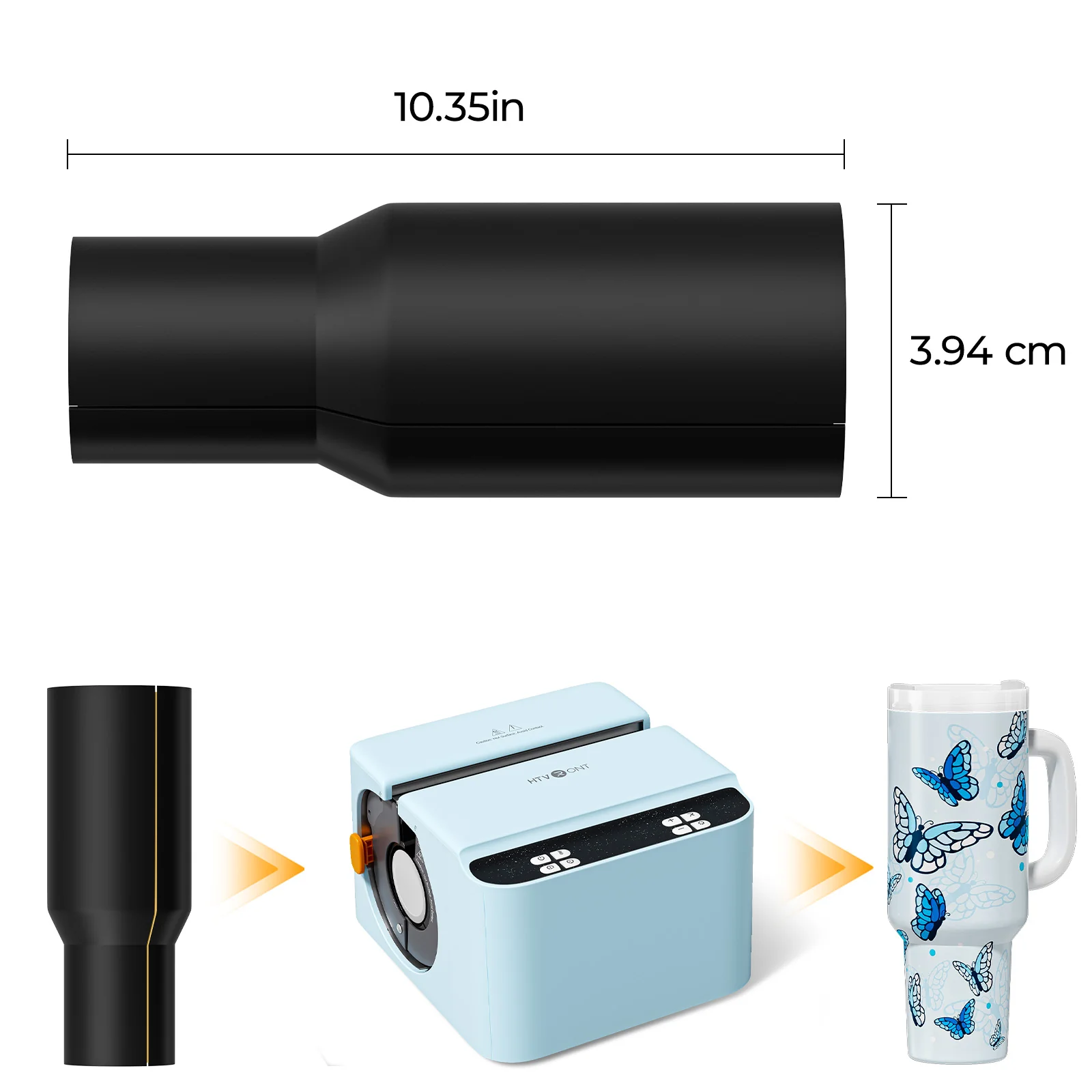 HTVRONT A200 & A200H Auto Tumbler Heat Press Mat - 2mm/4mm-20oz/30oz/40oz - Image 3